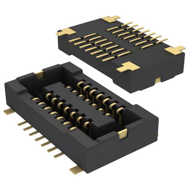 AXT514124 CONN SOCKET 14POS SMD GOLD