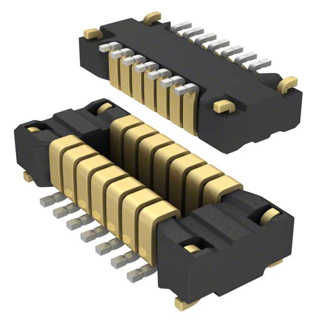 AXT614124 CONN HDR 14POS SMD GOLD