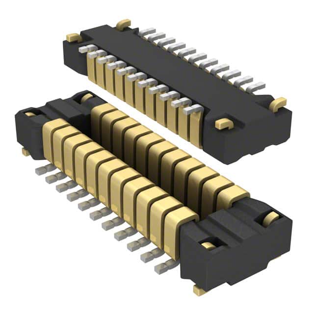 AXT622124 CONN HDR 22POS SMD GOLD