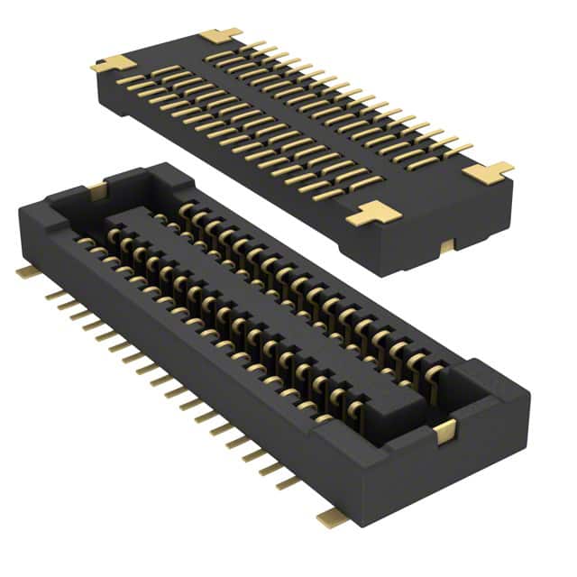 AXT534124 CONN SOCKET 34POS SMD GOLD