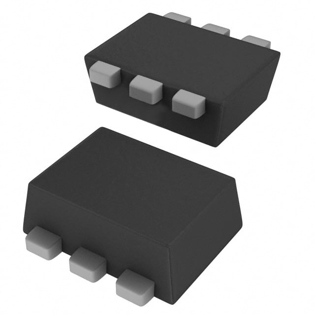 DMN2990UDJ-7 Dual N-channel enhancement mode MOSFET with 20V drain-source voltage and 450mA continuous drain current in an ultra-small SOT-963 package.