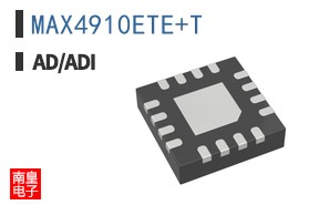 MAX4910ETE The MAX4910ETE from Analog Devices / Maxim Integrated is a Quad SPDT analog switch designed for various interface applications. It operates within a supply voltage range of 1.8V to 5.5V and is housed in a 16-TQFN package.