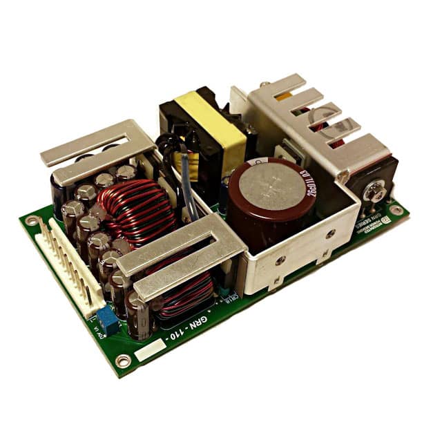 1011243 The Integrated Power Designs 1011243 is an open frame AC/DC converter delivering 110W of power. It features multiple output voltages including 5V, 24V, and +/-12V.