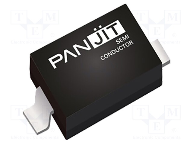 BZT52-B6V2 The PANJIT BZT52-B6V2 is a Zener Diode with a voltage rating of 6.2V. It comes in a SOD-123 package.