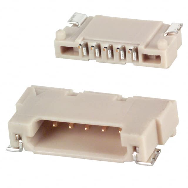 DF14-5P-1.25H(56) CONN HEADER SMD R/A 5POS 1.25MM