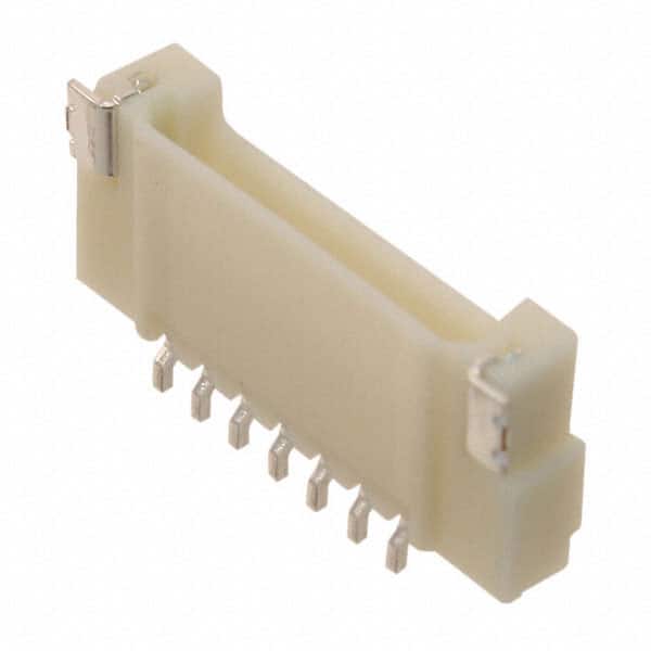 DF14A-7P-1.25H(56) CONN HEADER SMD R/A 7POS 1.25MM