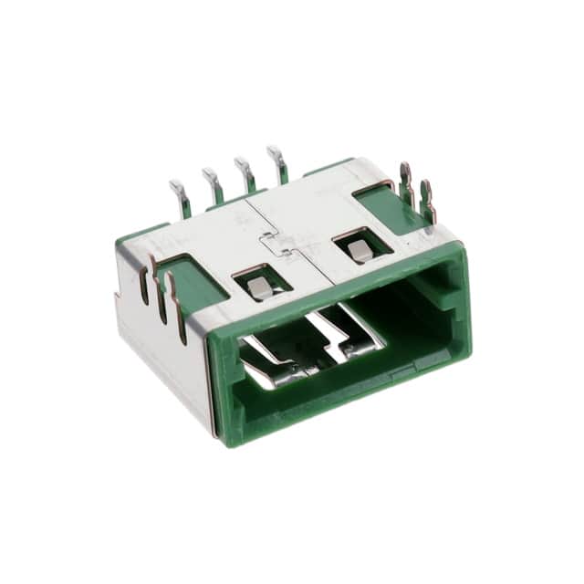 GT17H-4P-2H(B)(55) CONN AUTO LAN PLUG 4P SLD RA SMD