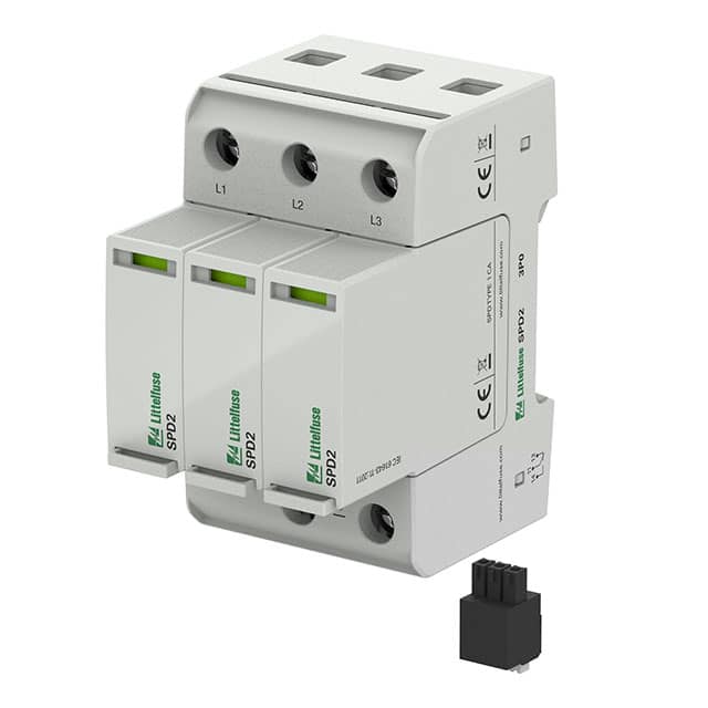 SPD2-750-3P0-R SPD MOD 3P+0 750VAC TYPE 1+2