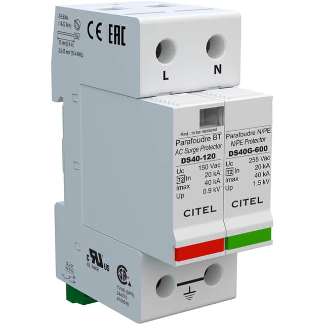 DS42S-120/G AC Din Rail Protector 240/120V
