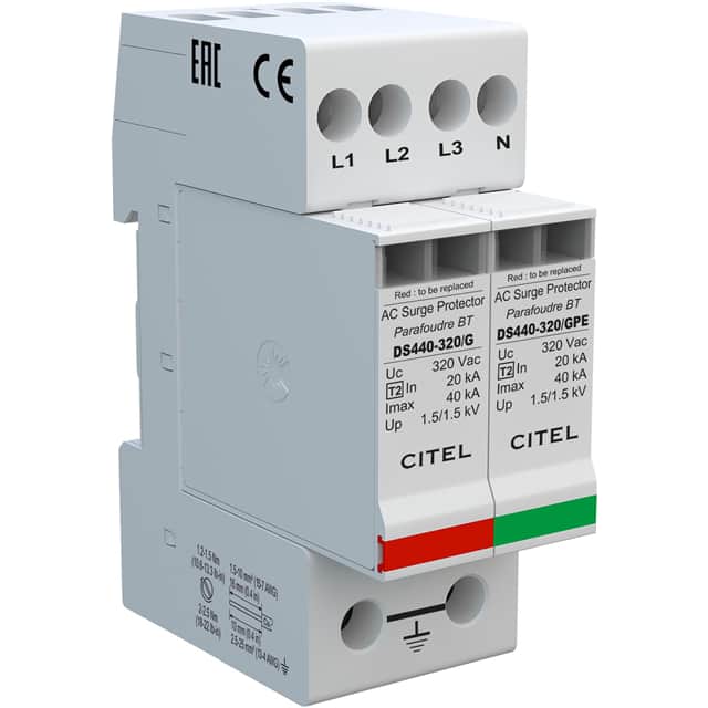 DS44S-320/G AC Din Rail Protector, 415/240V