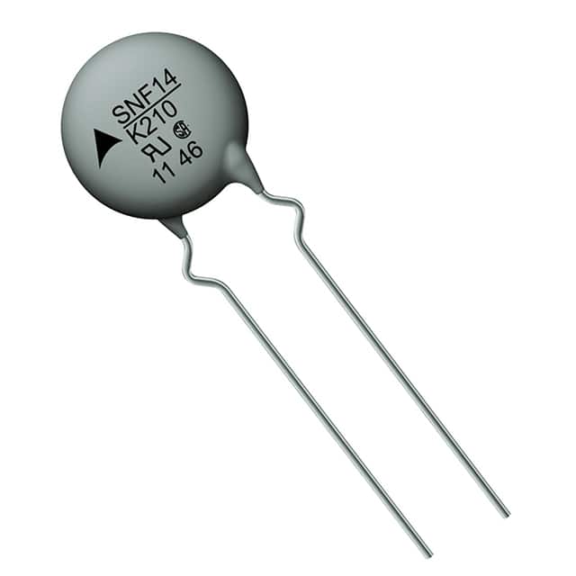 B72214U2511K501 VARISTOR 820V 5KA DISC 14MM