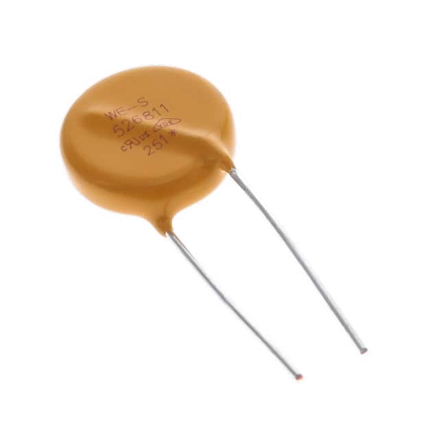 820526811 DISK VARISTOR STANDARD WE-VD - B