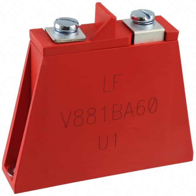 V881BA60 VARISTOR 1.5KV 70KA ENCASED DISC