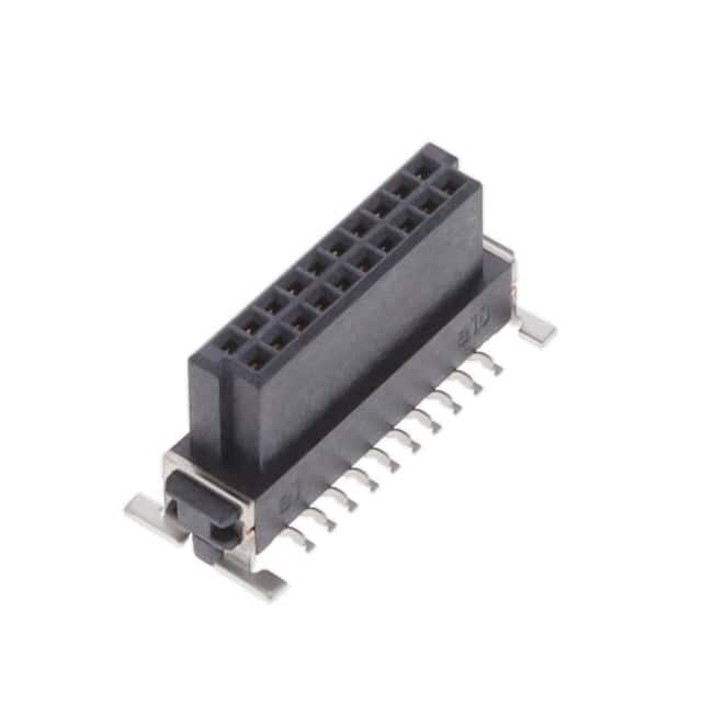 354063-E SMC F VERT B 20POS SMT 9MM