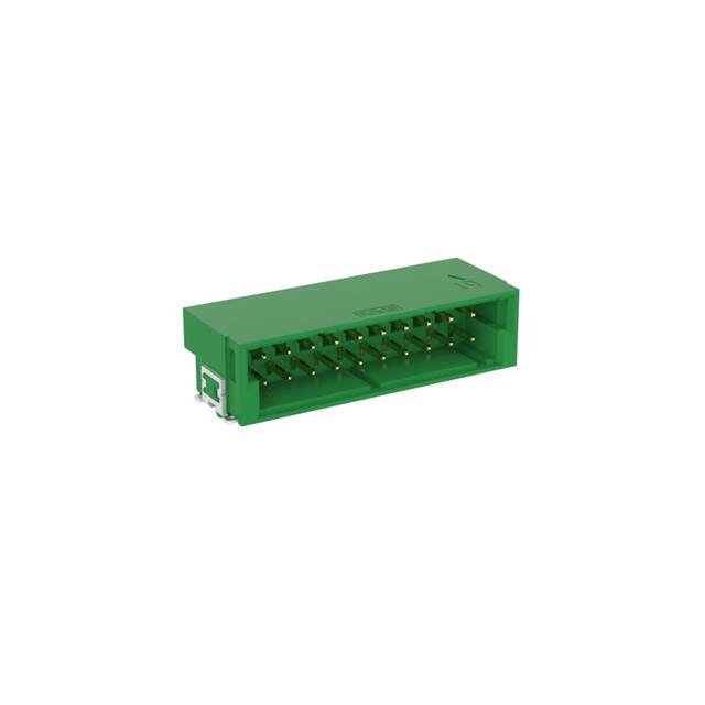 374319-E MAXIBR M 20POS RA SMT GRN