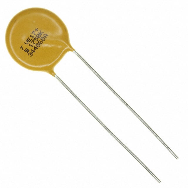 VE17P01750K VARISTOR 270V 6KA DISC 17MM