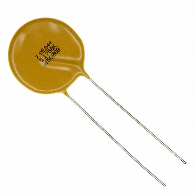 VE24P01750K VARISTOR 270V 10KA DISC 24MM