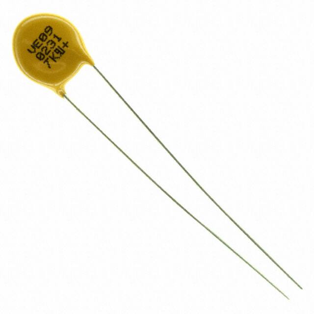 VE09P00231K VARISTOR 360V 1.75KA DISC 9MM