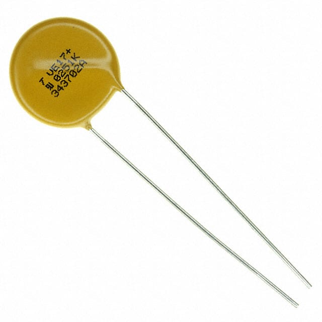 VE17P00251K VARISTOR 390V 6KA DISC 17MM