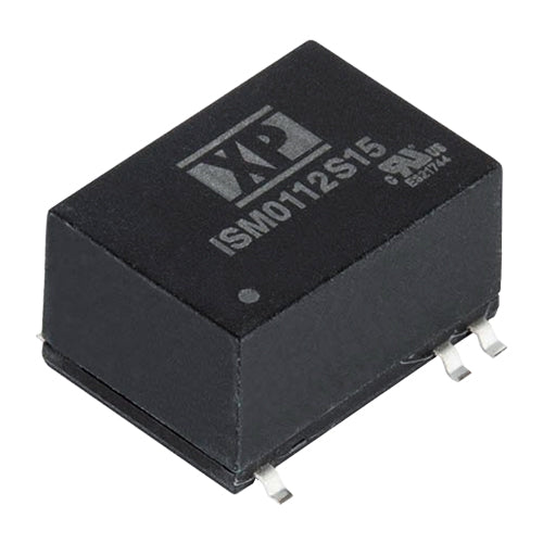 ISM0112S15 The ISM0112S15 is a 15V 1W isolated DC-DC converter from XP Power. It features 80% efficiency and a surface mount package.
