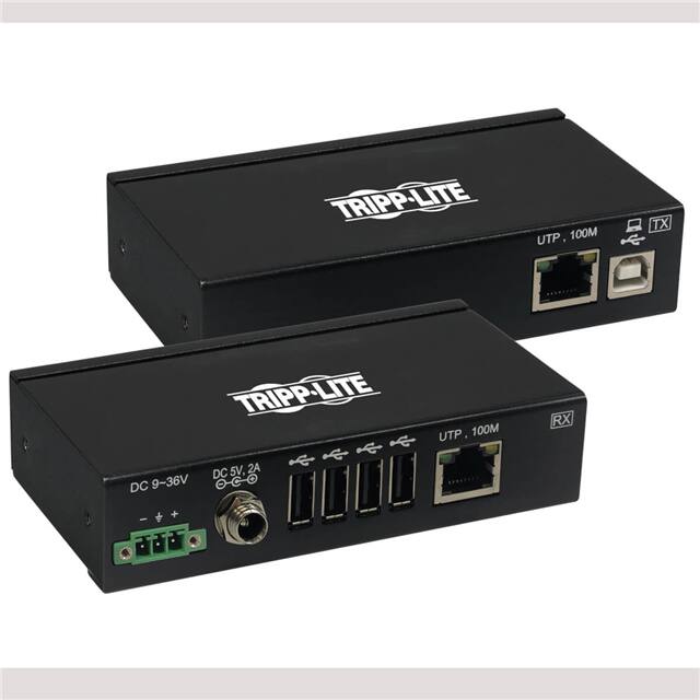 B203-104-IND-ER 4-PORT INDUSTRIAL USB OVER CAT6