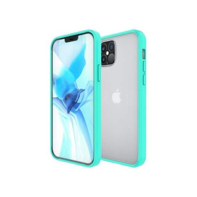 SB-A-12-6.7-CL/TL CLEAR TEAL IPHONE 12 PRO MAX CAS