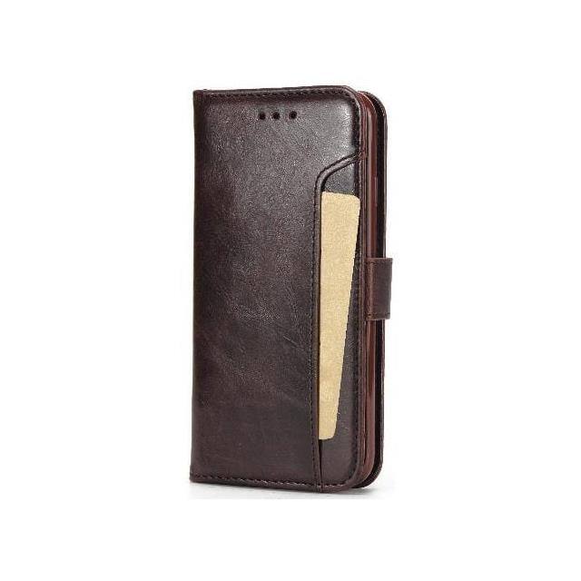 SB-SE2-W-BR LEATHER SERIES WALLET CASE - IPH