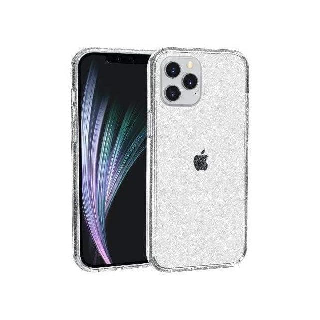 SB-A-12-6.7-SP-CL CLEAR GLITTER IPHONE 12 PRO MAX
