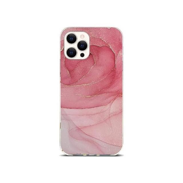 SB-A-12-6.7-MB-A RED MARBLE IPHONE 12 PRO MAX CAS