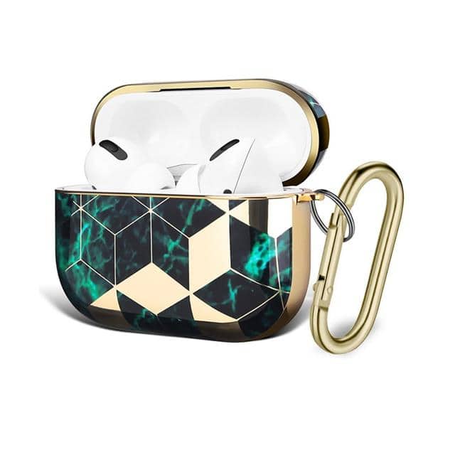SB-A-PRO-LX-GRE GREEN LUXURY AIRPODS PRO CASE AN