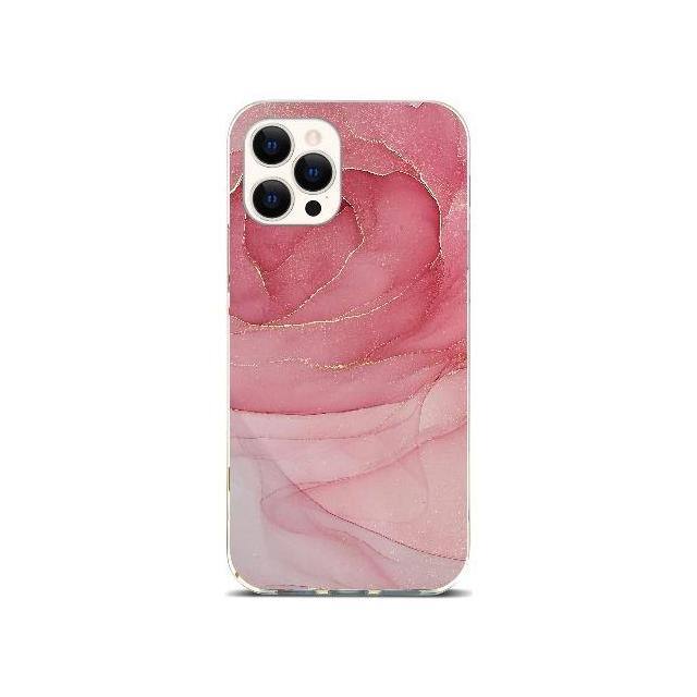 SB-A-12-6.1-MB-A RED MARBLE IPHONE 12 & IPHONE 12