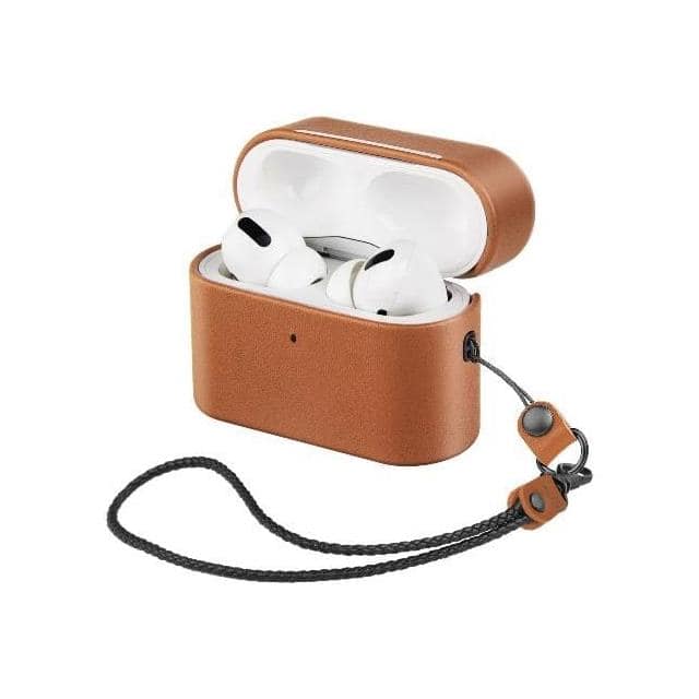 SB-A-PRO-R-BRW BROWN AIRPODS PRO LEATHER CASE -