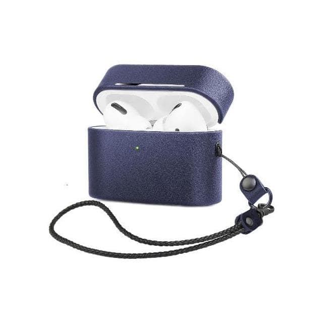 SB-A-PRO-R-BL BLUE AIRPODS PRO LEATHER CASE -