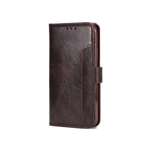 SB-C-11-LF-BRW LEATHER FOLIO CASE FOR IPHONE 11