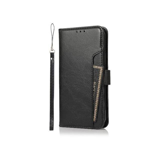 SB-A-12-6.1-LTH-BK BLACK IPHONE 12 & IPHONE 12 PRO