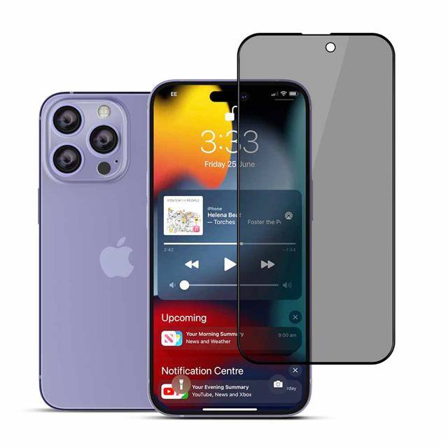 118-2502 Privacy Tempered Glass iPhone 14