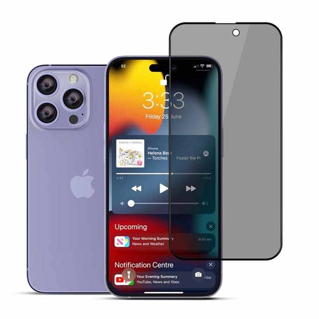 118-2503 Privacy Tempered Glass iPhone 14