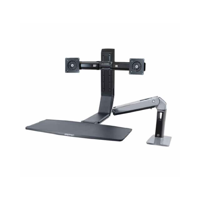 24-312-026 WORKFIT-A, DUAL MONITOR SIT-STAN
