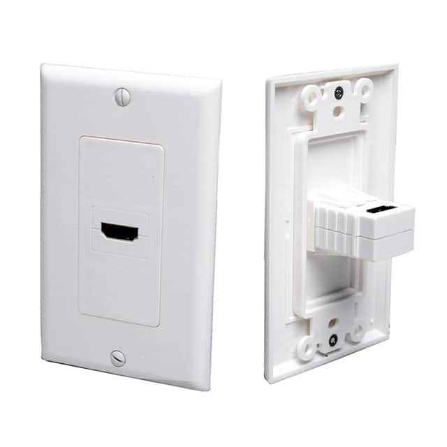 HDI-9401 HDMI WALLPLATE 90 DEGREE FF WHT