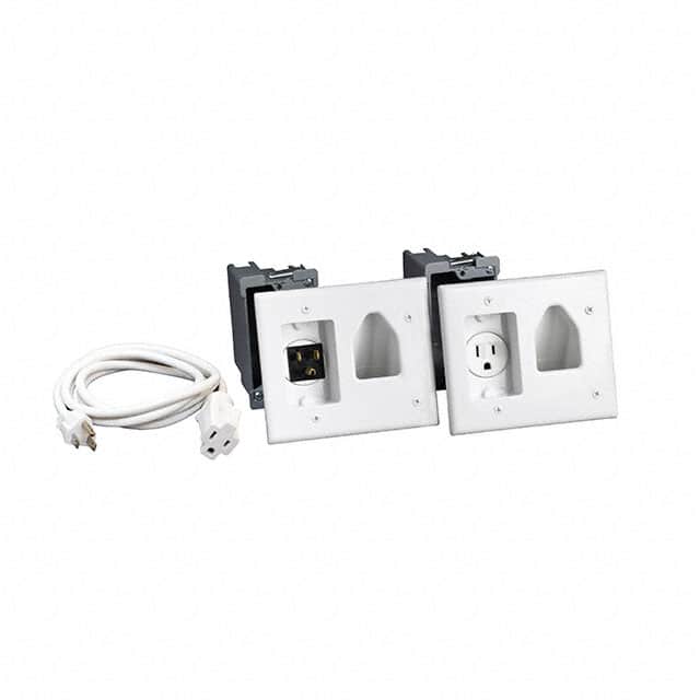 45-0023-WH RECESSED PRO-POWER KIT WITH STRA
