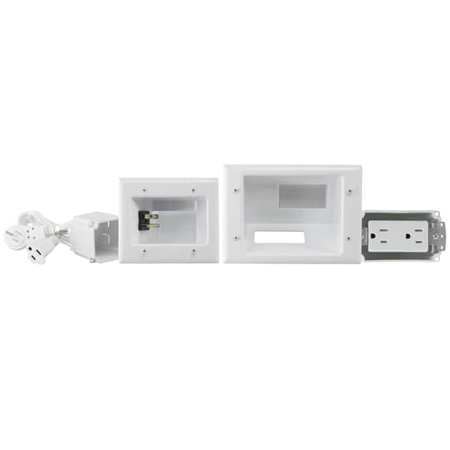 45-0024-WH RECESSED PRO-POWER KIT WITH DUPL