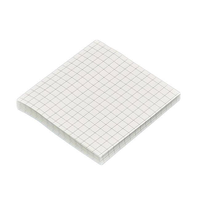 4966 GRIDDED STICKY NOTEPAD - 80 SHEE