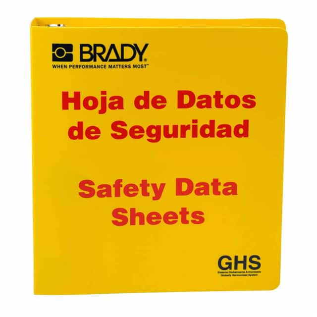 121185 GHS-1.5"SDS BINDER, SPANISH