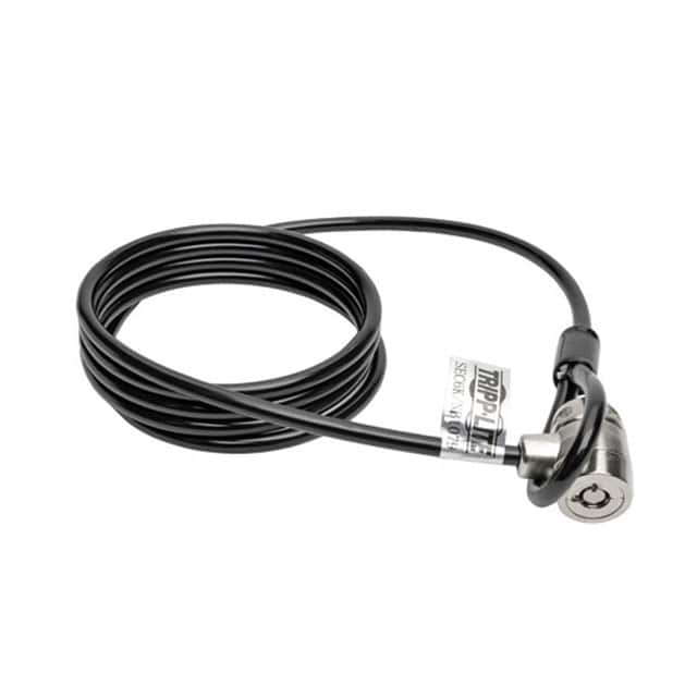 SEC6K KEYED LAPTOP SECURITY LOCK, 6 FT