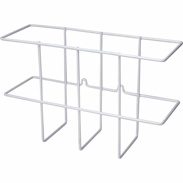 104792 TWO-BINDER RACK-WHITE (6.5" DEEP