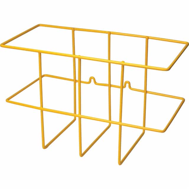 104791 TWO-BINDER RACK-YELLOW (6.5" DEE