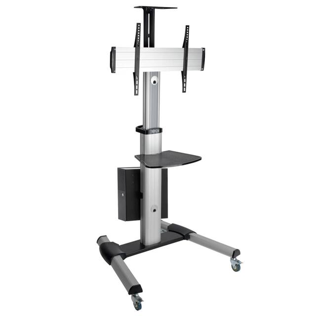DMCS3270XPBB ROLLING TV CART WITH RECHARGEABL
