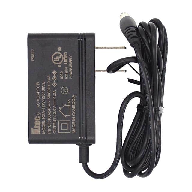 ED-PSU1201-US AC/DC ADAPTER 12V/1A, JACK US PL
