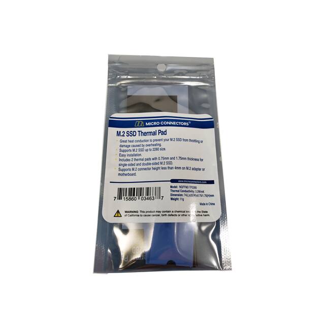 NGFFM2-TP2280 M.2 SSD THERMAL PAD