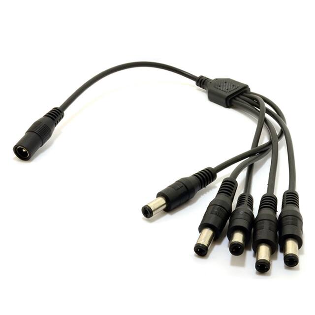 SEQ3022 CCTV 1 to 5 Power Cable Splitter